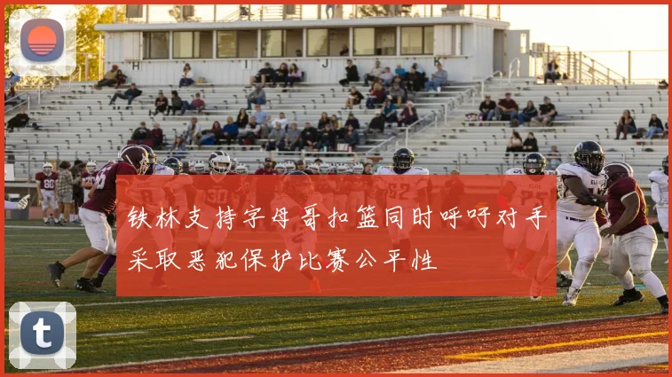 铁林支持字母哥扣篮同时呼吁对手采取恶犯保护比赛公平性